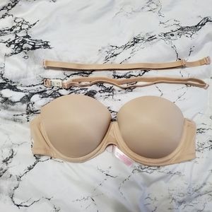 Strapless bra